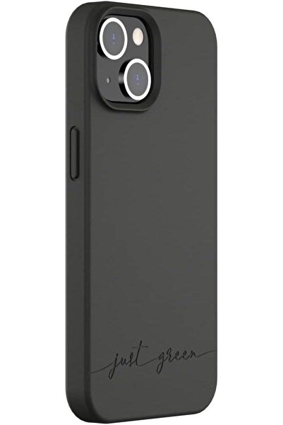 Force Just Green Eco-designed Case for iPhone 14, Natural Black