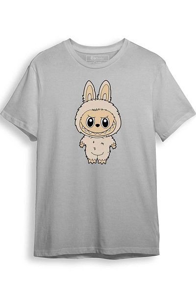The Baski Labubu Ugly Creature Printed 100% Cotton Premium T-Shirt