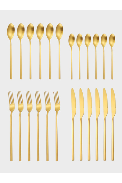 VAV GET 16-Piece Flatware Cutlery Set For 4 People