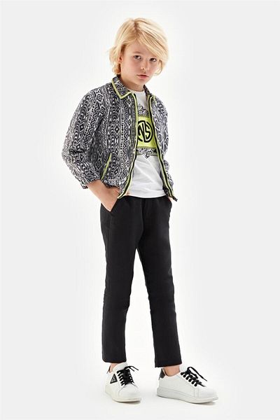 Nebbati Boy Patterned Jacket