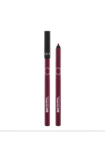 SEPHORA 8HR Colorful Lip Liner - Bulaşmayan Dudak Kalemi, 8 Saat Kalıcı, Yüksek Pigment, Bulaşmaz Mat