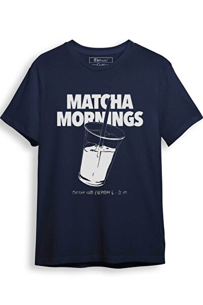 The Baski Tricou premium 100% bumbac cu imprimeu Diet Matcha Mornings