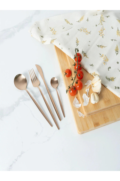 VAV GET طقم أدوات مائدة من 24 قطعة لـ 6 أشخاص