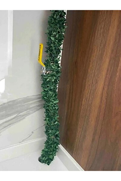 Carat Home 7.5 Metre Tel Yaprak Doğalgaz Borusu Süsü Şerit Yapay Taç Sarmaşık...