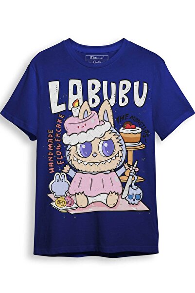 The Baski Tricou premium din bumbac 100% cu imprimeu Labubu Çirkin Oyuncak