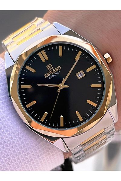 Reward Steel Cord 5 Atm Water Resistant Calendar Dial 2 Years Guarantee Men's Wrist Watch We.147131.4