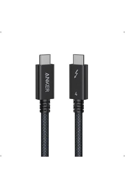 Anker Thunderbolt 4 Braided Cable Ultra Fast Data Transfer (3.3 ft / 240W / 40GB per second)