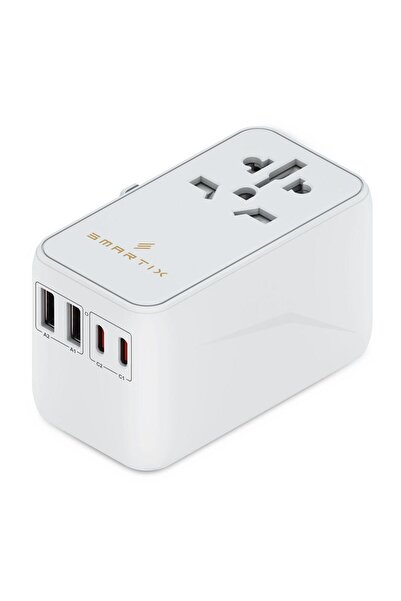 SMARTIX محول سفر دولي ممتاز بقوة 100 واط