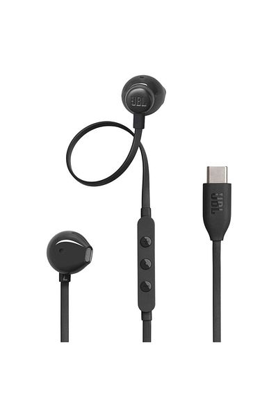 JBL TUNE 305C Wired In Ear Headphones Black