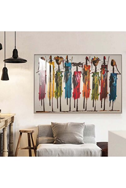 SND لوحة جدارية خشبية فاخرة مع برواز شامبين و طبقة من الاكرليك الشفاف