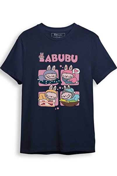 The Baski Tricou premium din bumbac 100% imprimat Labubu