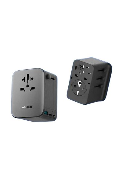 Anker 65W 4 in 1 Nano Travel Adapter Black