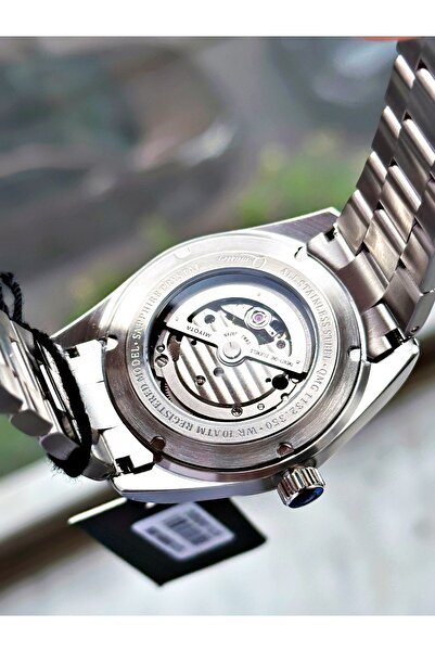 Quantum Otomatik Gümüş Renk 10 Atm Su Geçirmez Çelik Kordon Çelik Kasa Erkek Kol Saati 1132.560