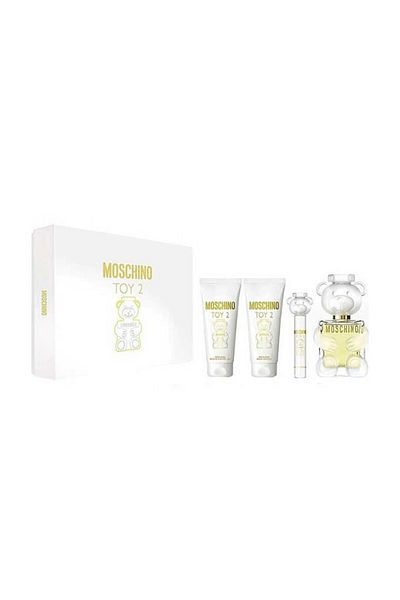 Moschino Toy 2 Gift Set – Eau de Parfum 100ml + Body Lotion 100ml + Shower Gel 100ml + Mini 10ml