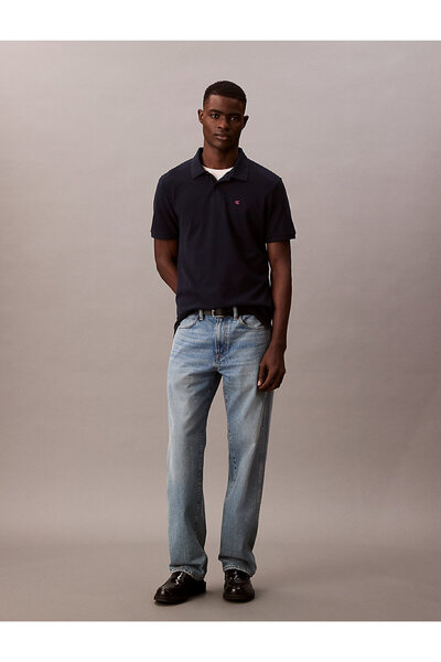 Calvin Klein Erkek Lacivert Polo Tişörtler