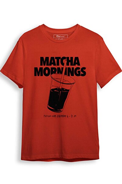 The Baski Tricou premium 100% bumbac cu imprimeu Diet Matcha Mornings