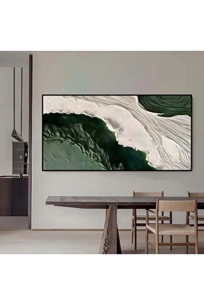 SND لوحة قماشية مودرن بتصميم الفن التشكيلي مع برواز أسود مجوف