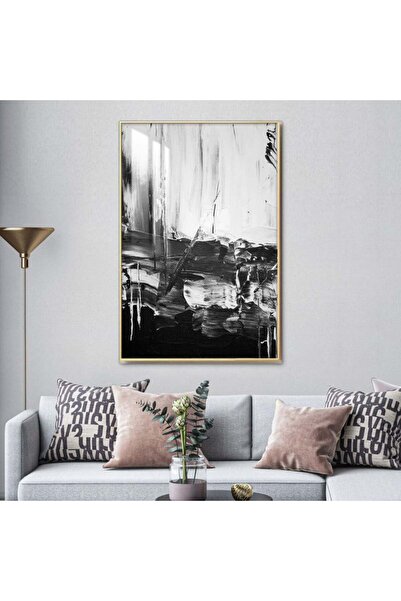 4gdran لوحة جدارية خشبية فاخرة مع برواز ذهبي و طبقة من الاكرليك الشفاف