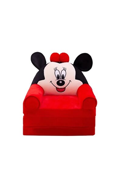 OEM Fotoliu extensibil Plus, Minnie, roșu, 3 segmente, 180 cm, 6 ani+