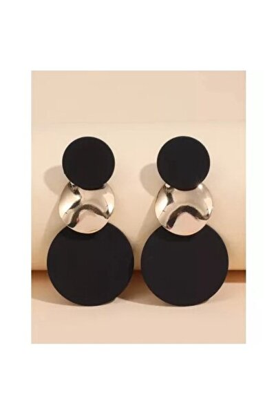 Inovius - Cercei lungi negri și aurii