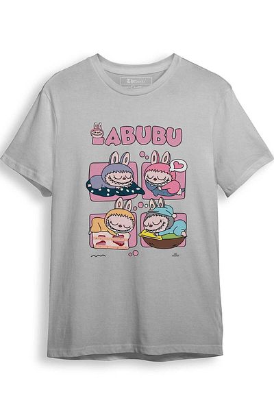 The Baski Labubu Cute Printed 100% Cotton Premium T-Shirt