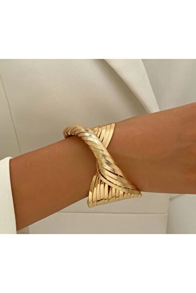 Store Paslanmaz Çelik Bileklik Ayarlanabilir Manşet Bileklik