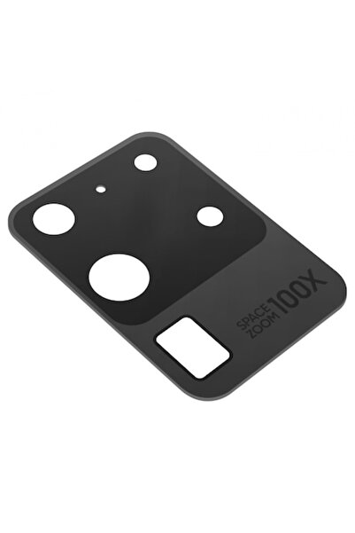 dalip Sticlă cameră spate compatibilă cu Samsung Galaxy S20 Ultra 4G/5G, neagră