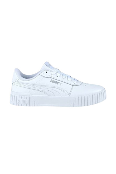 Puma Carina 2.0 Kadın Spor Ayakkabı 385849-02 White-White-Silver