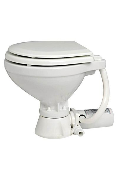 OSCULATI Electric toilet unit compact wooden seat 24V,