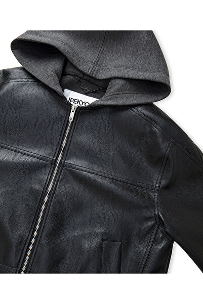 İpekyol Fabric Mix Colorblock Coat