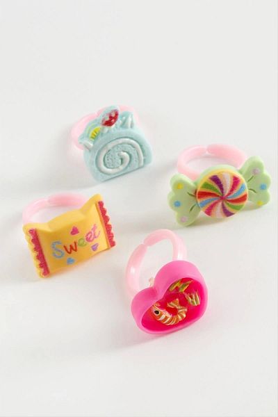 Eldenör Mixed plastic child ring 1 pieces
