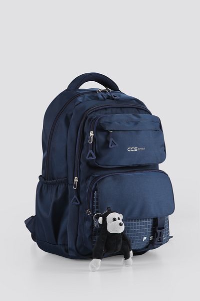 ÇÇS Waterproof Fabric Children's Multi-Eye Orthopedic Backpack School Bag 51891