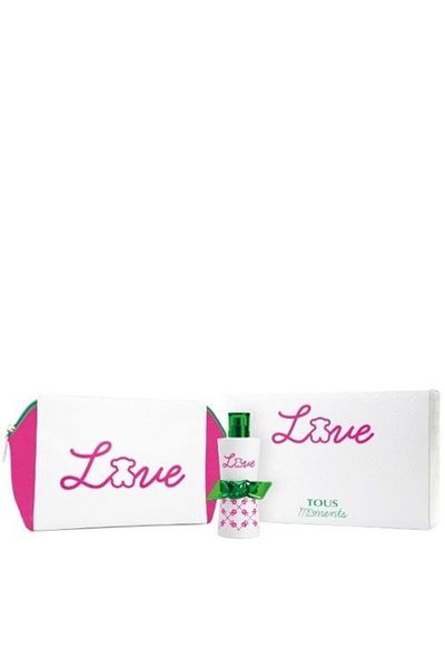 Tous Love Moment Gift Set, Eau de Toilette, Women, 90 ml Eau de Toilette + Bag