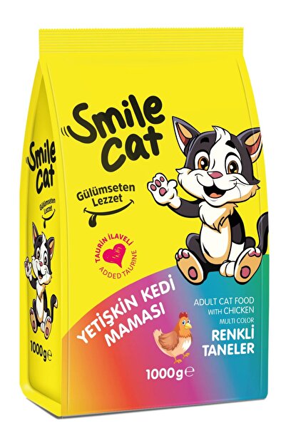 SMILE Cat Yetişkin Kedi Mix 1 kg Kuru Mama