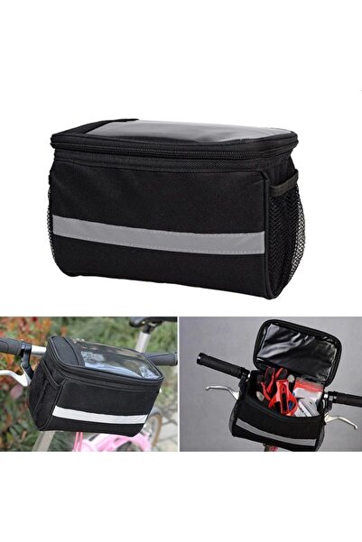 PROCART Τσάντα ποδηλάτου, βάση στήριξης στο τιμόνι, θήκη για κινητό τηλέφωνο,...