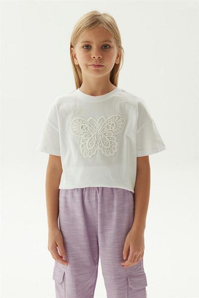 Tyess Girl Lilac Trousers