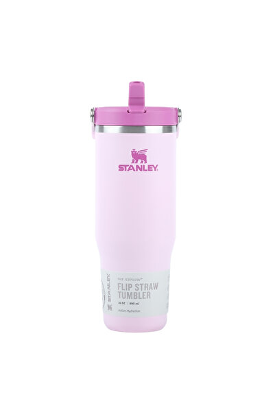 Stanley Iceflow Flip Straw Pipetli Termos Bardak 0,89 Lt Pembe