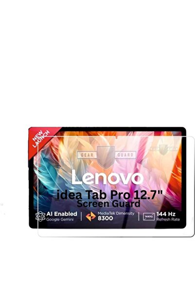 Ecr Mobile Lenovo İdea Tab Pro12.7 Inç ile uyumlu 9H Esnek Nano ŞEFFAF Ekran ...