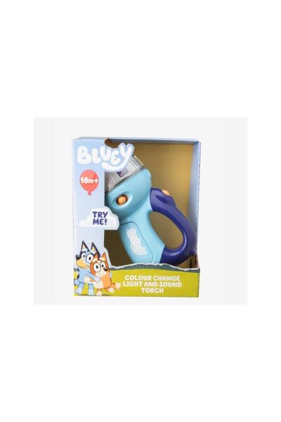 bluey مصباح يدوي متغير اللون مع صوت وضوء 1500023