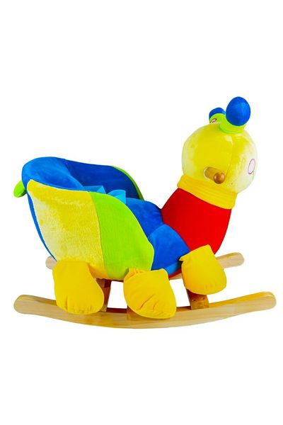 OEM Balansoar melc, leagăn pentru bebeluși multicolor, 60x34x45 cm, sunete muzicale