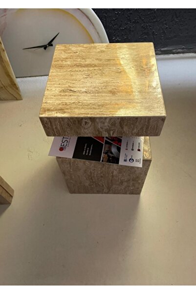 Genel Markalar TRAVERTEN RAFLI KOMODİN