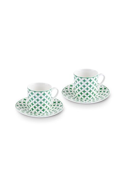 Karaca Asian 2 Person Coffee Cup 90 ml