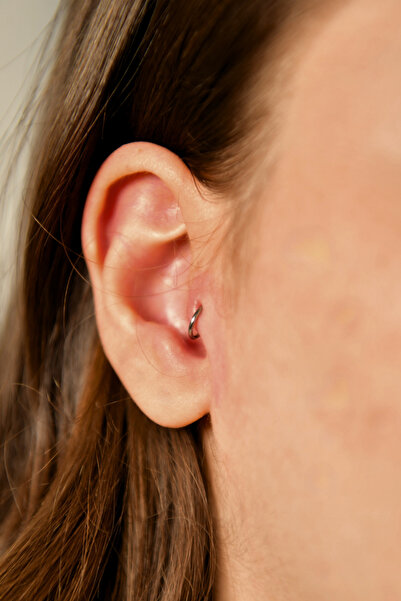 signoraerica Gizli Kilit Yuvarlak Halka Piercing
