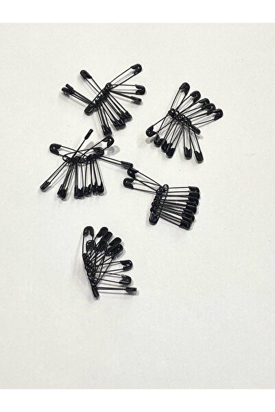 karantuhafiye إبرة مخلبية صغيرة / 50 قطعة / أسود