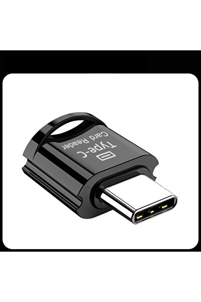 silabor Mini Kart Okuyucu Type-c Android'den TF Dönüştürücü, Kamera Kaydedici...