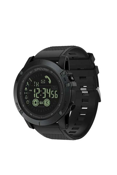 Poro Online Smart watch PO 33, for men, 50mm, Silicone