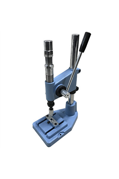 dm dikişmarket Darbeli Manuel Kollu El Presi Büyük Boy Kuş Gözü Çıt Çıt Makinası