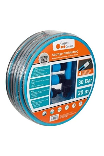 divendi-ro Furtun albastru cu 4 fitinguri - 20 m, albastru