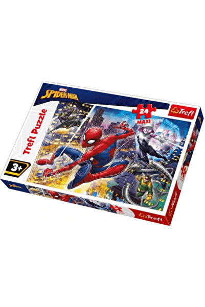 Trefl مجموعة سبايدر مان بلا خوف، 24 قطعة، 14289