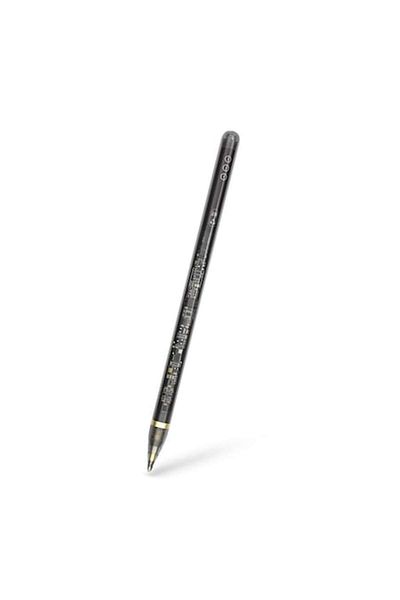 Gaudi Stylus capacitiv premium pentru iPad 2018+ cu încărcare magnetică, I26, flexibil din silicon, transparent/profund